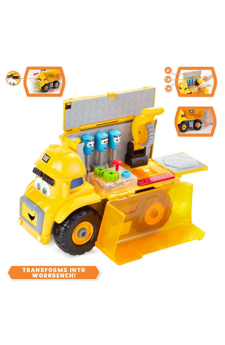 CAT Fix It Phillip Construction Vehicle, Ages 2+, Alternate, color, Multicolored