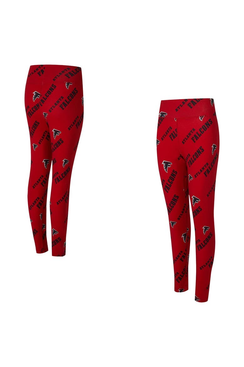 Women's Concepts Sport Red Atlanta Falcons Mosaic Allover Print Leggings, Main, color, Red