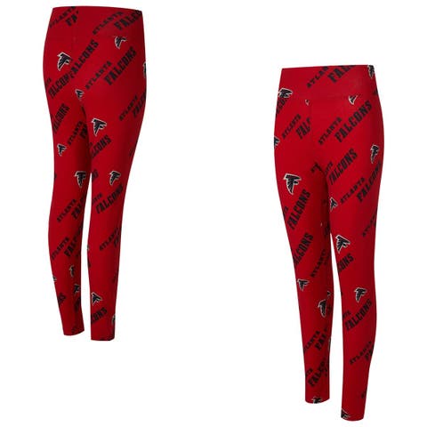 Women's Concepts Sport Red Atlanta Falcons Mosaic Allover Print Leggings