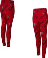 CONCEPTS SPORT Women's Concepts Sport Red Atlanta Falcons Mosaic Allover Print Leggings