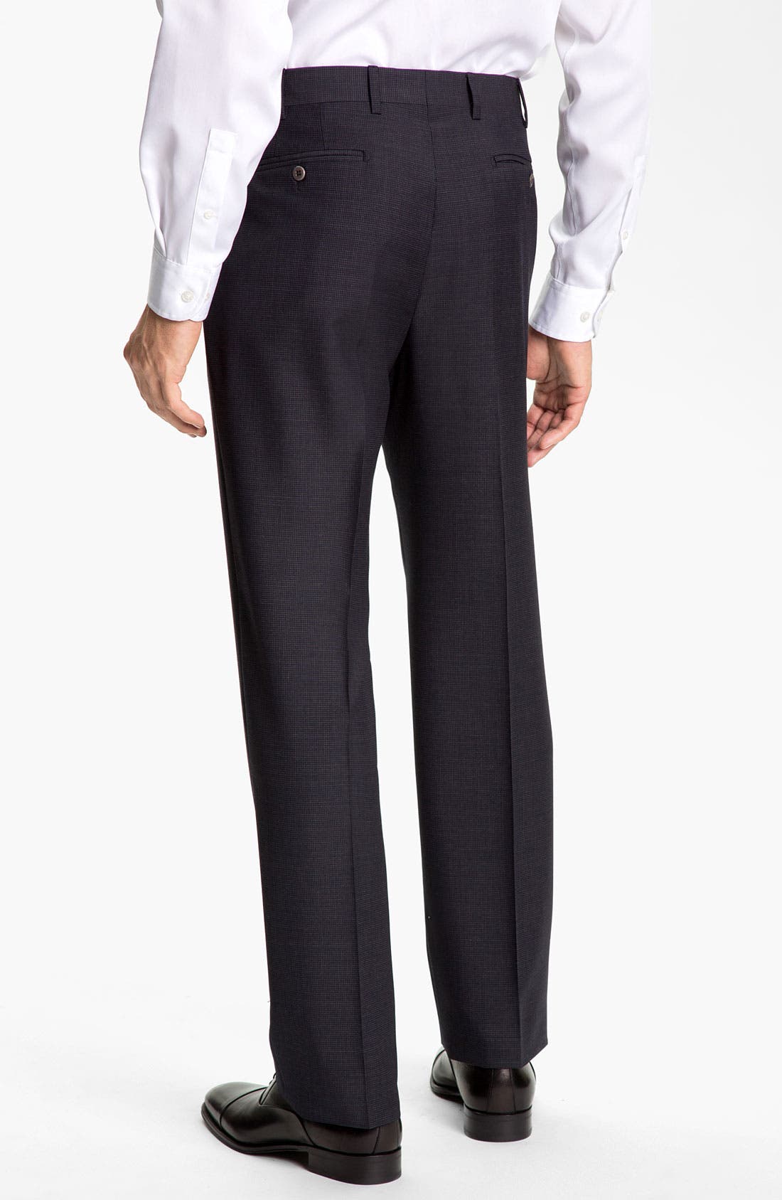 Zanella 'Todd' Box Check Trousers | Nordstrom