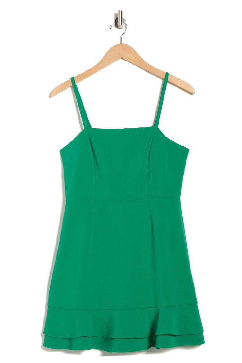 silence and noise green dress Silence + Noise