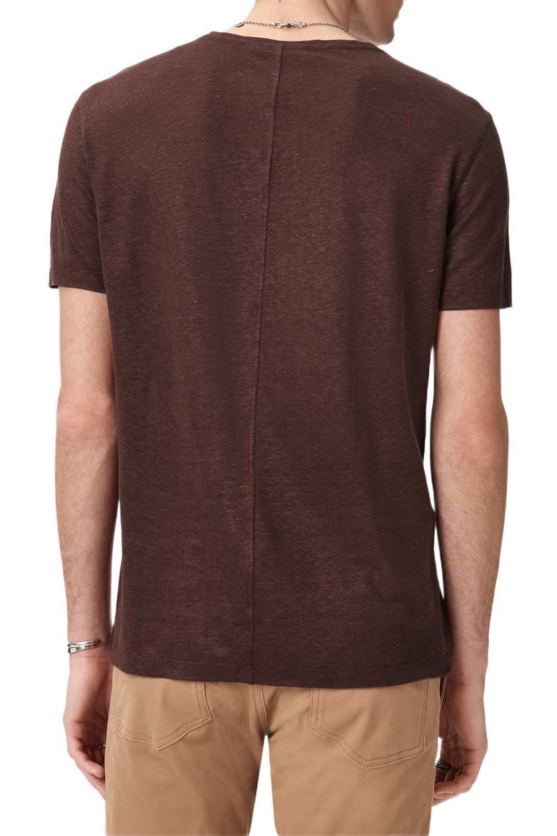 Mott Linen T-Shirt, Alternate, color, PRUCE