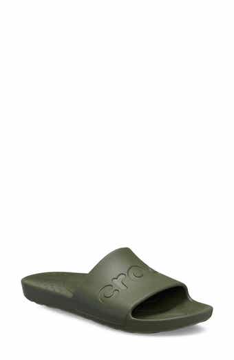 CROCS Gender Inclusive Logo Slide Sandal
