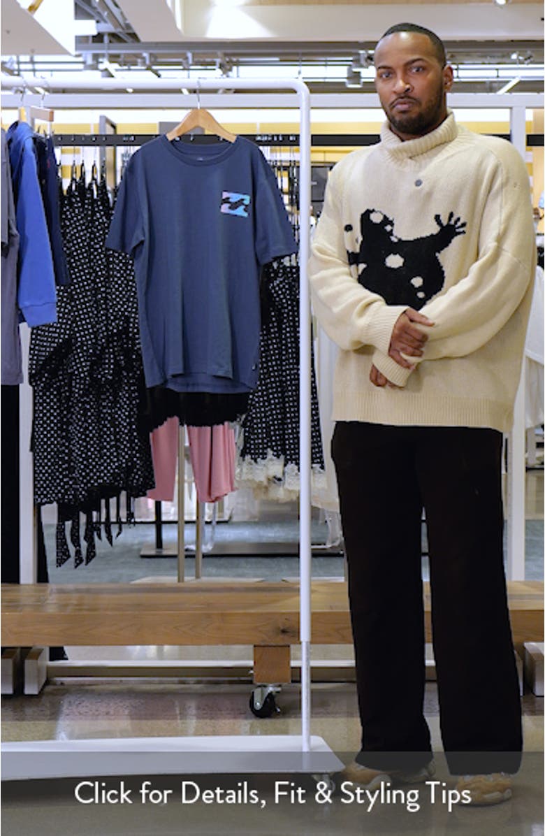 Kids' Crayon Wave Graphic T-Shirt, sales video thumbnail