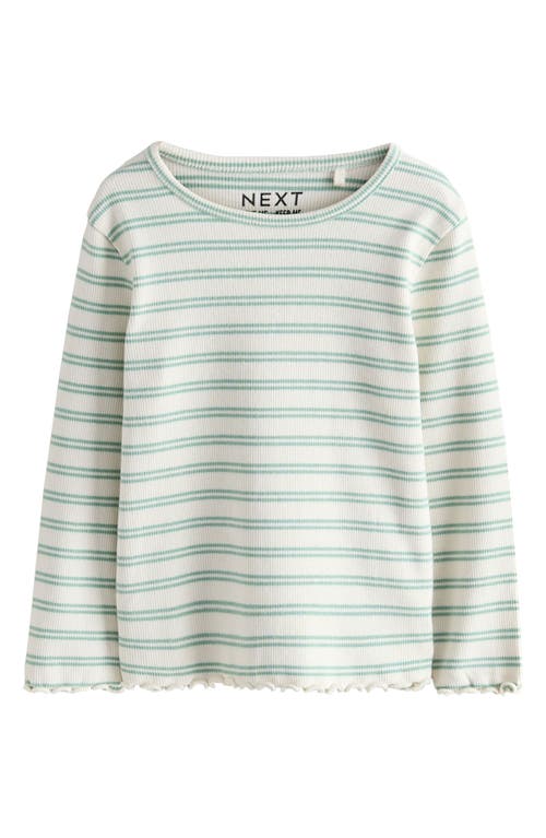 Next Kids' Assorted 5-pack Long Sleeve Rib T-shirts In Multi