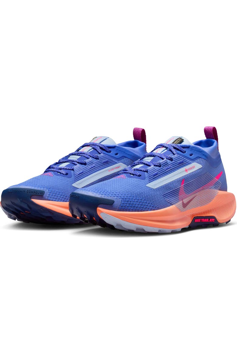 Nike Pegasus Trail 5 Gore-Tex<sup>®</sup> Waterproof Running Shoe, Main, color, 503 Saphre/Hyprpk