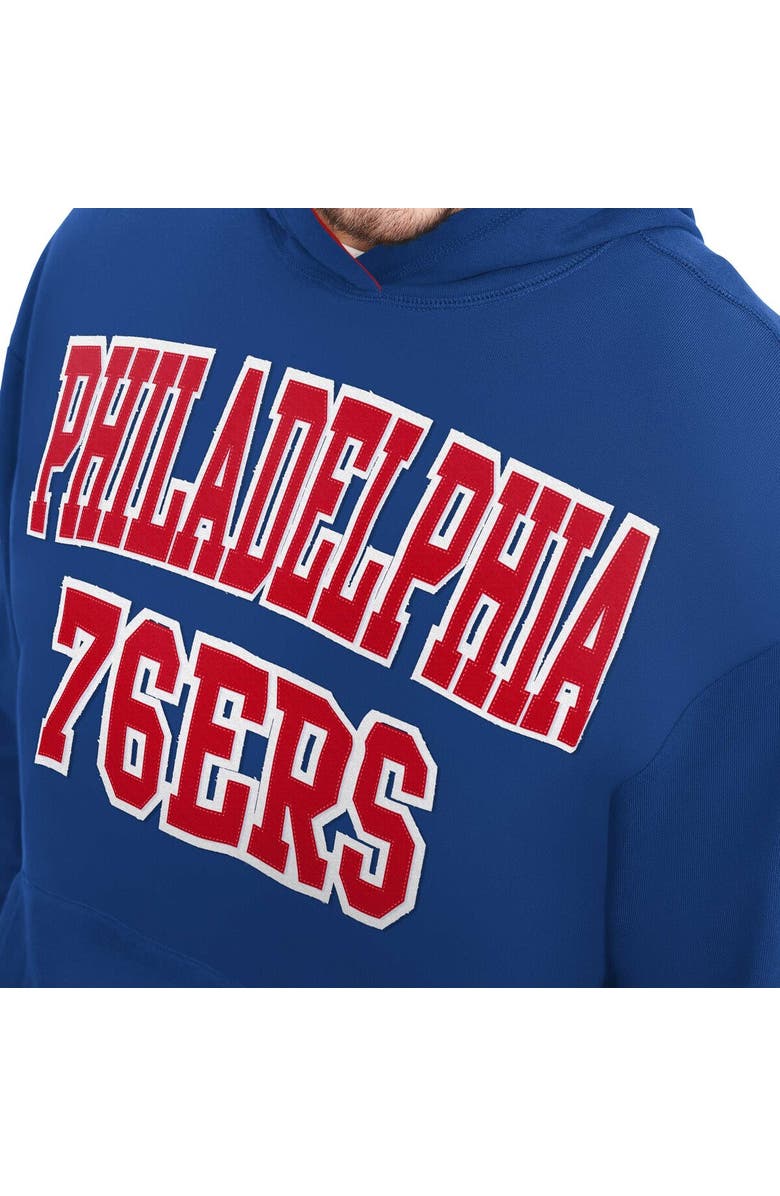 TOMMY JEANS Men's Tommy Jeans Royal Philadelphia 76ers Greyson Pullover Hoodie, Alternate, color, Royal