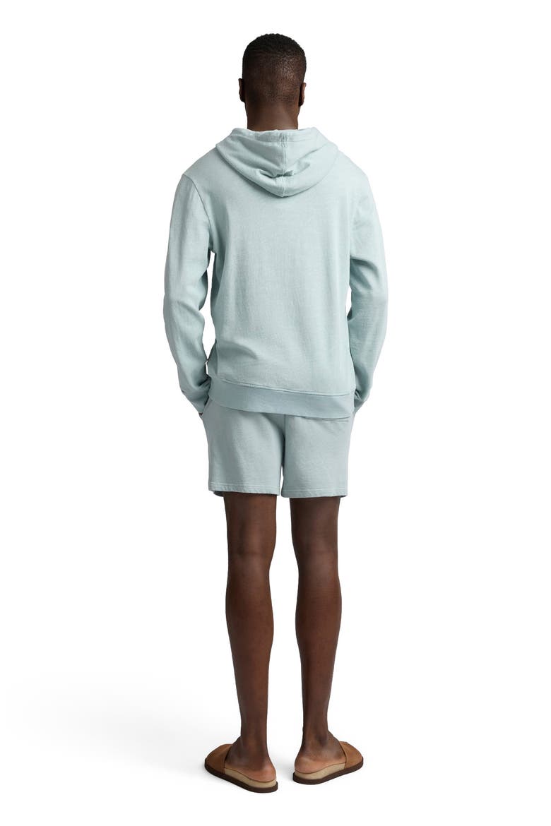 Terry Slub Shorts 6", Alternate, color, Sea Glass