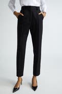 Dolce&Gabbana Wool Blend Gabardine Cigarette Pants