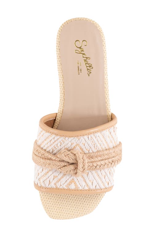 Seychelles Blondie Slide Sandal In Off White