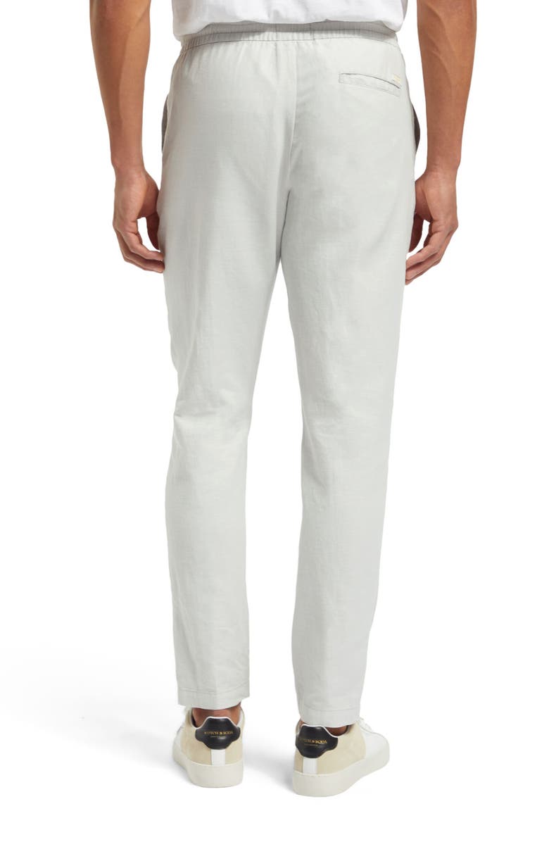 Scotch & Soda Warren Straight Leg Cotton & Linen Pants, Alternate, color,