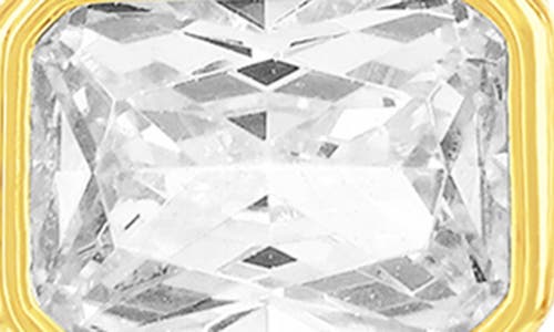 Simona Rectangle Cubic Zirconia Pendant Necklace