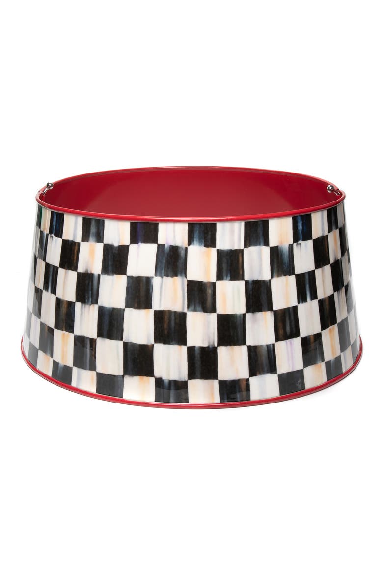 Courtly Check Tree Collar, Main, color, BLACK