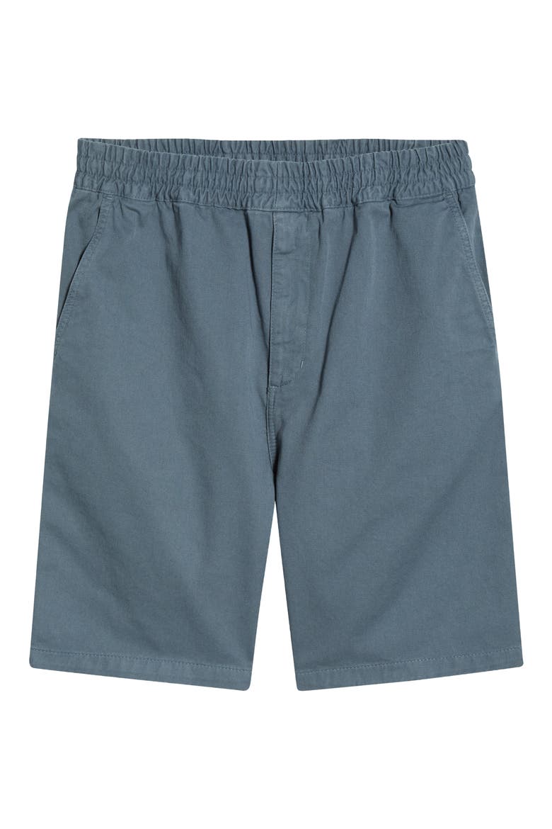 Flint Organic Cotton Twill Shorts, Alternate, color, COZY BLUE (GARMENT DYED)