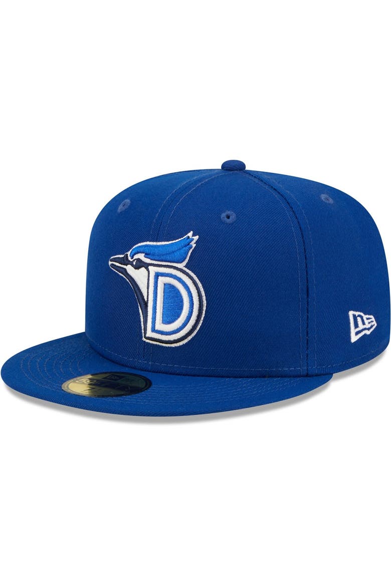 Men's New Era Blue Dunedin Blue Jays Authentic Collection 59FIFTY Fitted Hat, Alternate, color, Blue