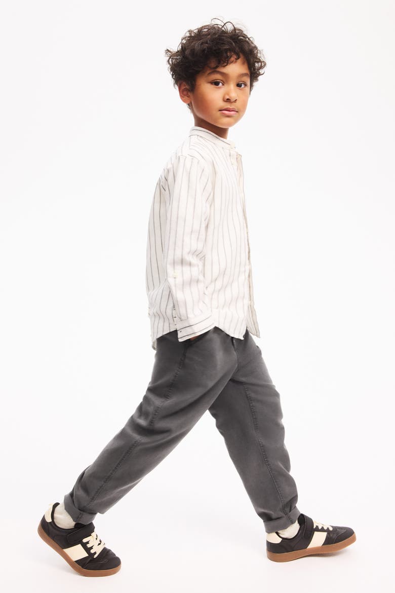 Lyocell-blend Chinos, Alternate, color, Dark gray