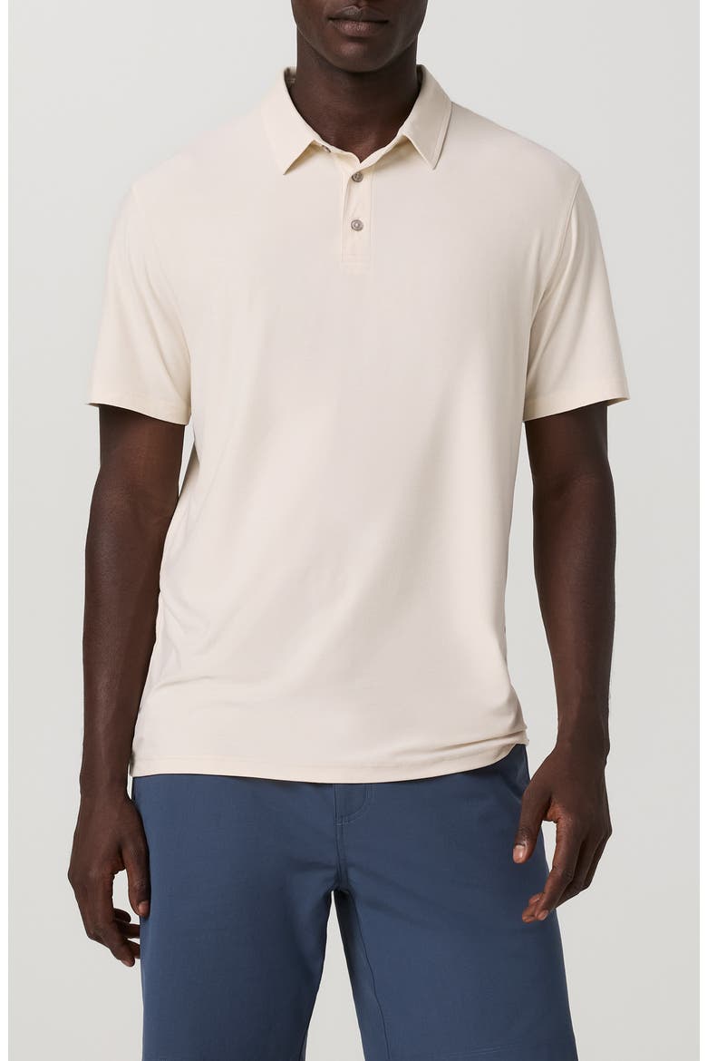 Strato Tech Performance Polo, Main, color, MILKWEED HEATHER