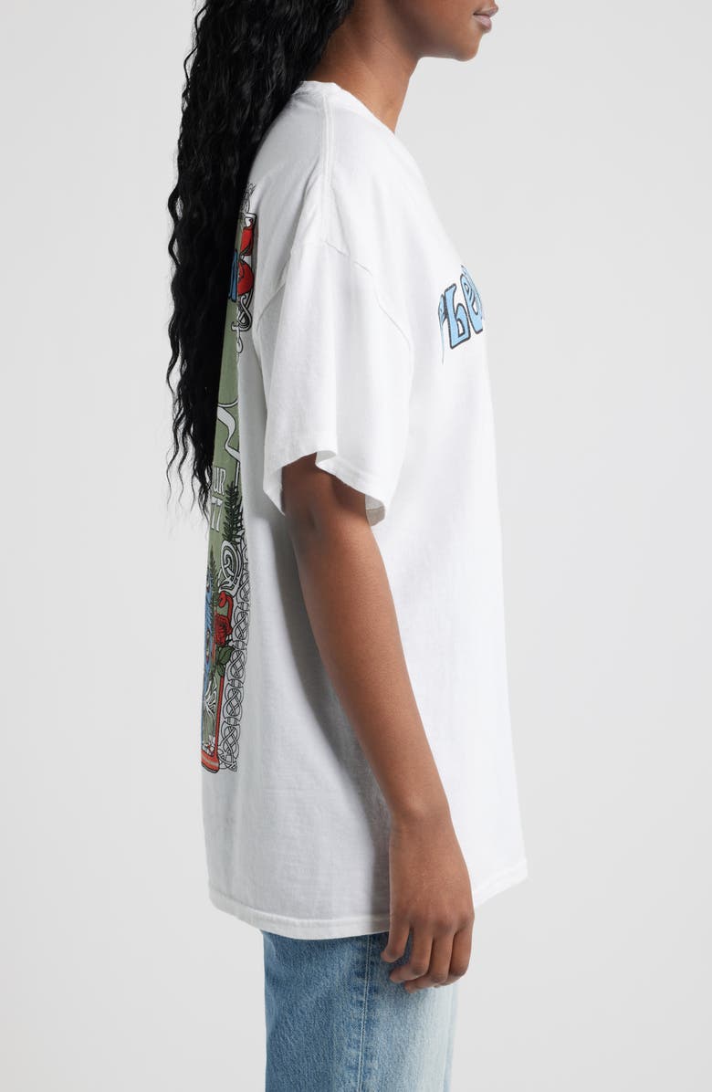 Merch Traffic Fleetwood Mac Oversize Tour Graphic T-Shirt, Alternate, color, White