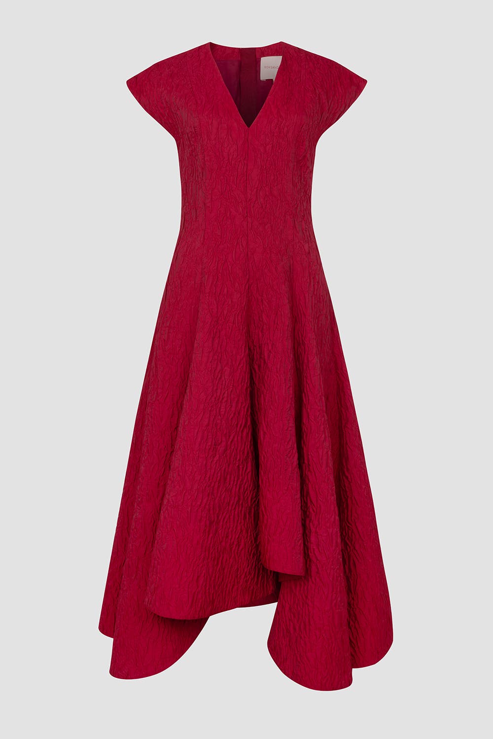 Sapha Textured Midi Dress - image 2
