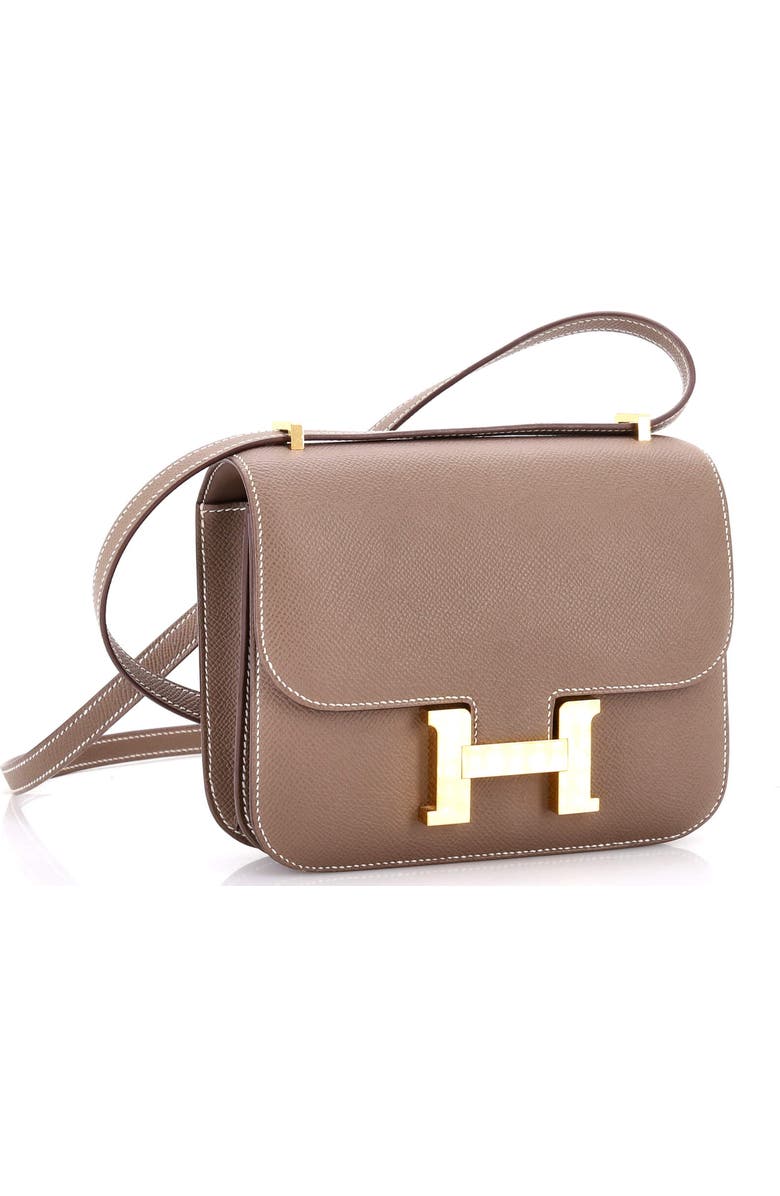 Pre-Owned Hermes Constance NM Bag Epsom 18, Alternate, color, Etoupe