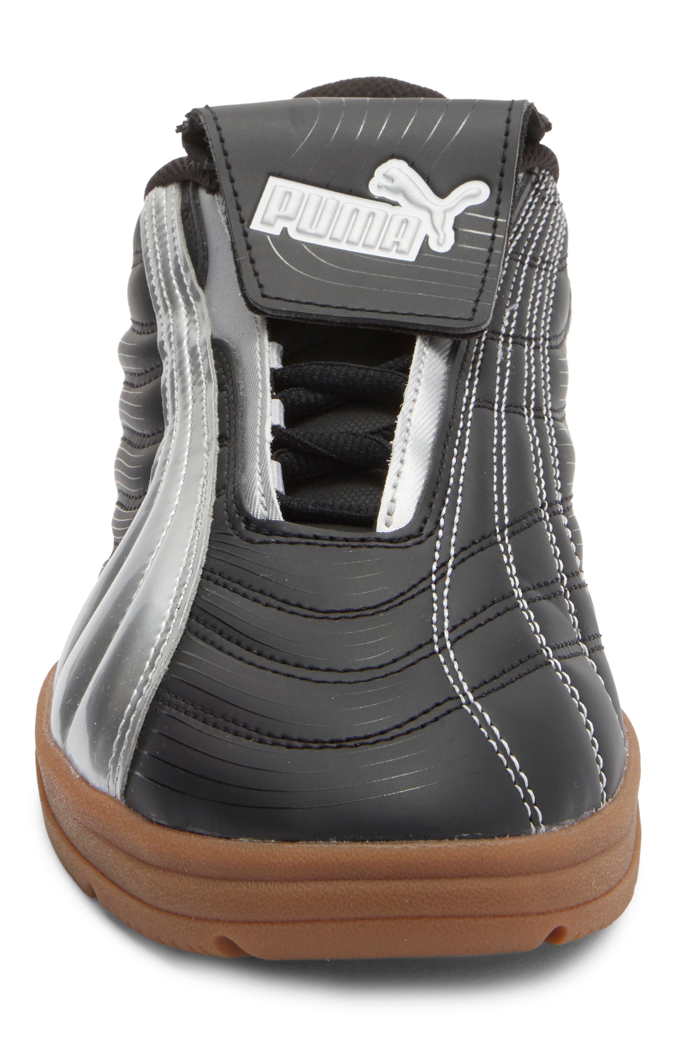 PUMA Tifosi Calcio Sneaker, Alternate, color, Puma Black/ Puma Silver