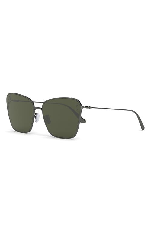 Dior Miss B2u 63mm Butterfly Sunglasses In Multi