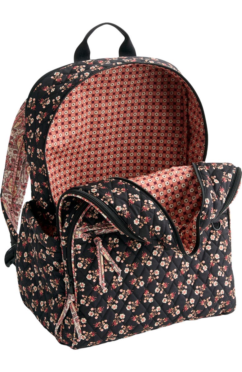 VERA BRADLEY Large Bancroft Quilted Backpack, Alternate, color, Melissa Ditsy