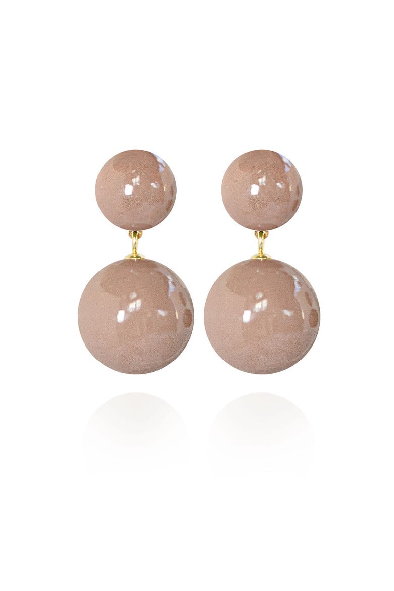 Sonia Classic Earrings, Main, color, Dune