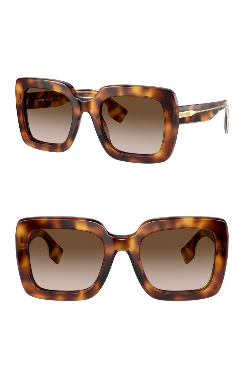 Burberry 52mm Square Sunglasses, Main, color,