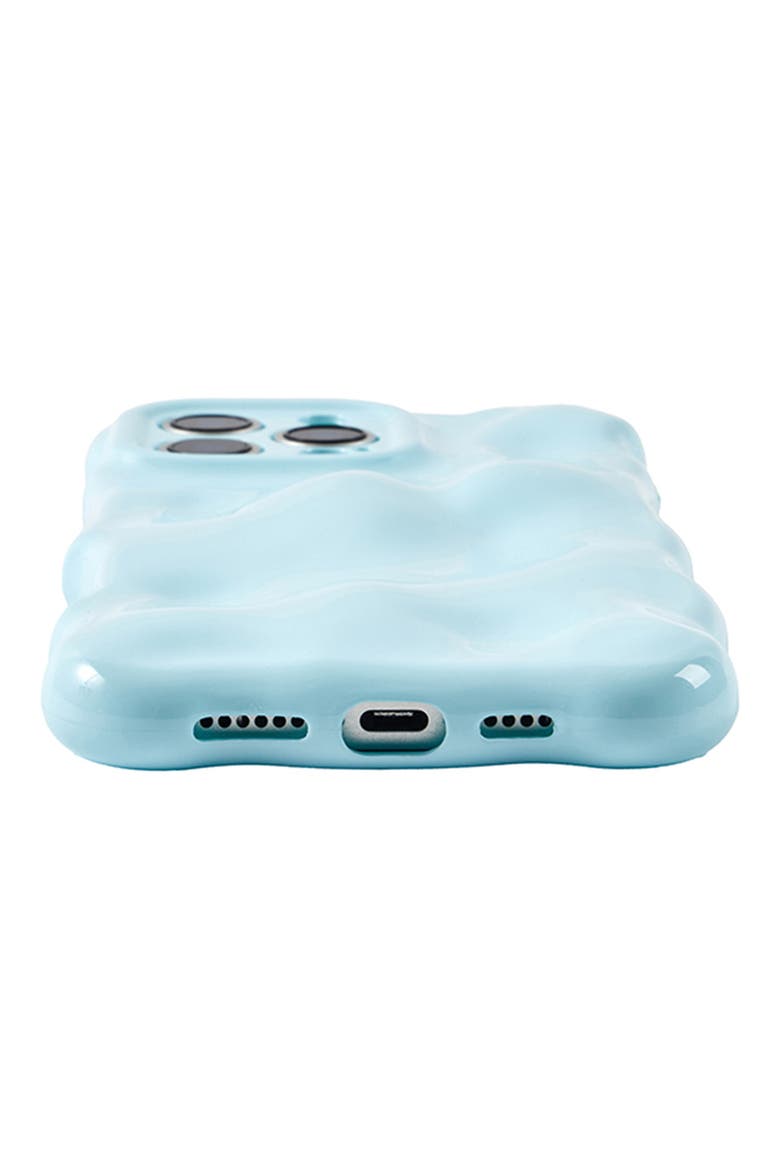 Bubbles iPhone 16 Pro Case, Alternate, color, BABY BLUE