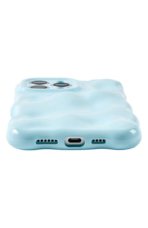 Auramma Bubbles Iphone 16 Pro Max Case In Baby Blue