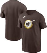 Nike Men's Nike Brown San Diego Padres Cooperstown Collection T-Shirt