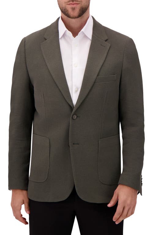 Victor Emmanuel Modern Fit Cotton Blend Piqué Sport Coat In Gray