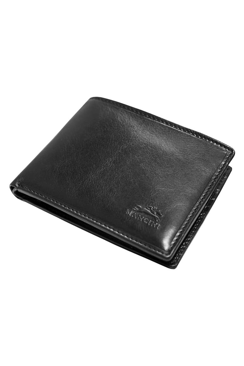 Boulder Left Wing RFID Billfold Wallet, Alternate, color, BLACK