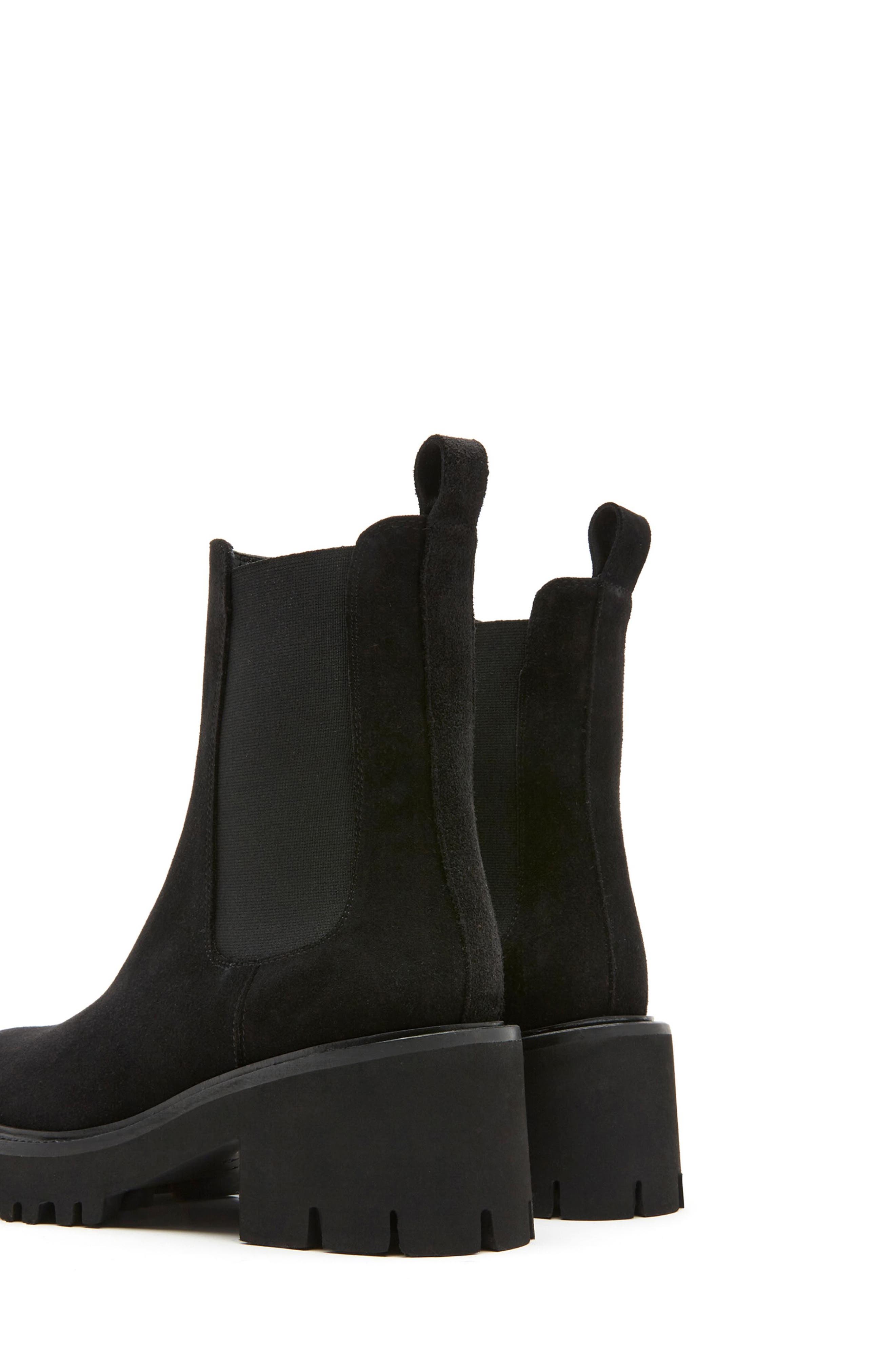 Kiss City Dry™ Waterproof Chelsea Boot, Alternate, color, BLACK SUEDE