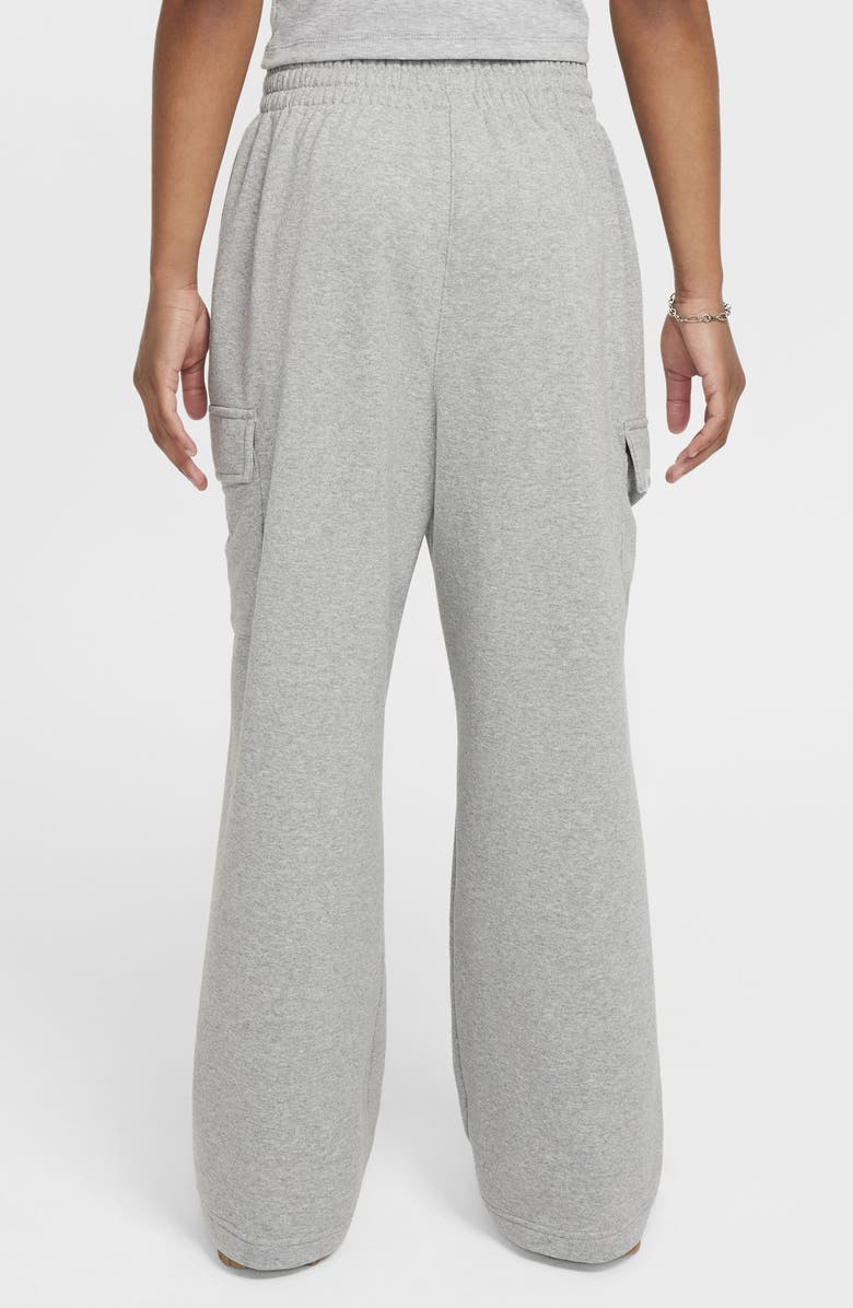 Nike Kids' Dri-FIT Oversize French Terry Cargo Sweatpants, Alternate, color, 