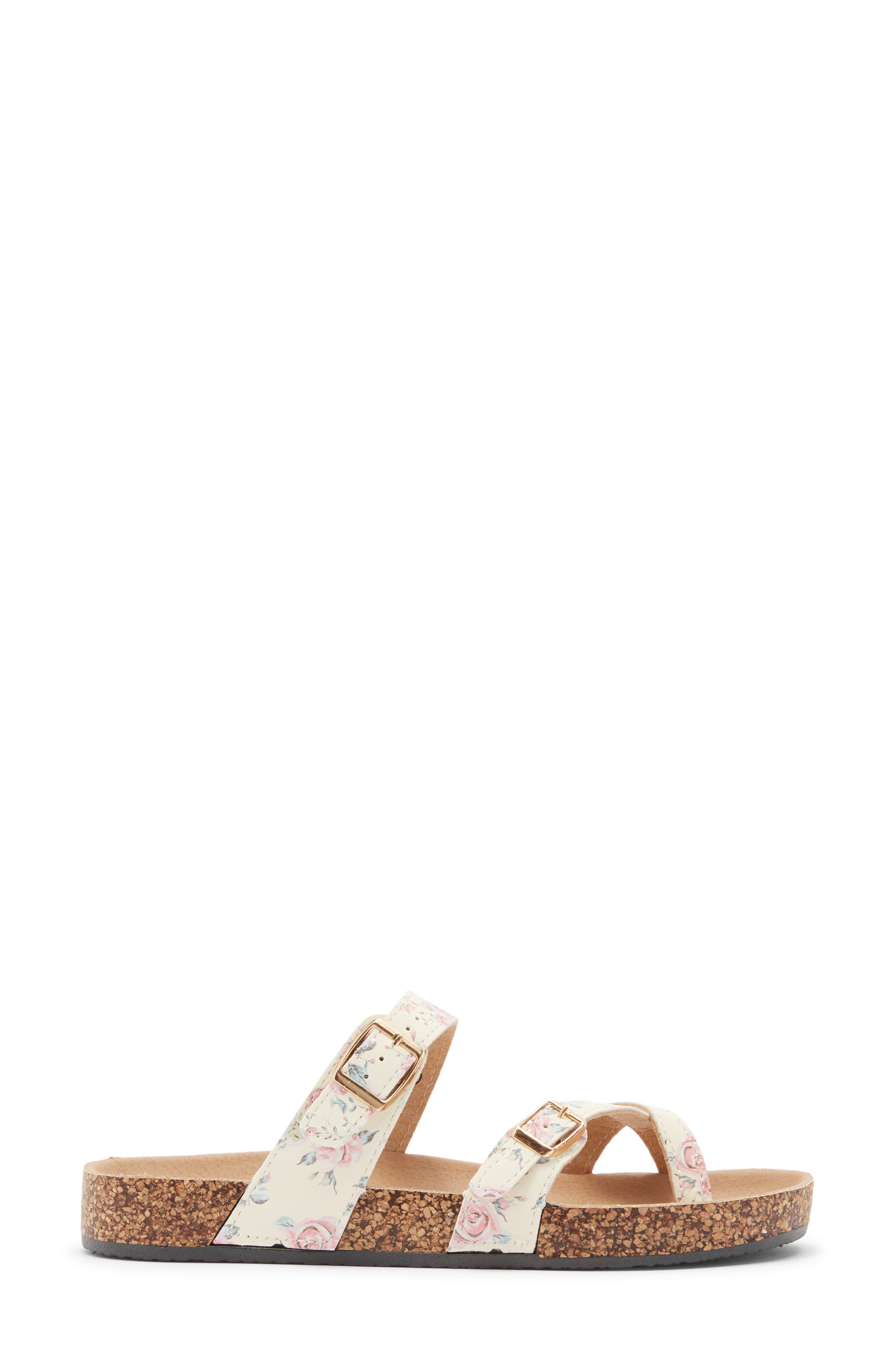 Amara Toe Loop Sandal, Alternate, color, BEIGE PU