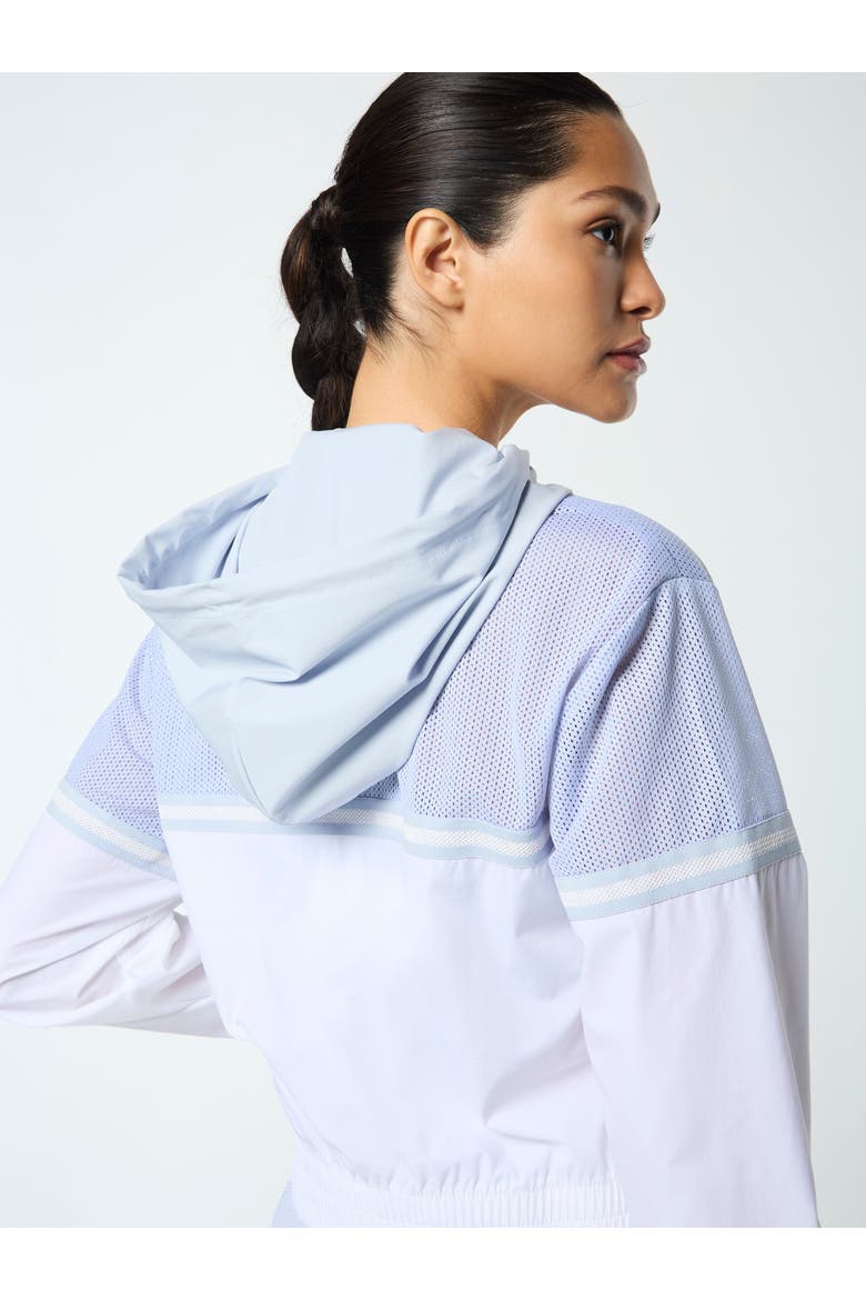 Angelina Track Jacket, Alternate, color, XENON BLUE