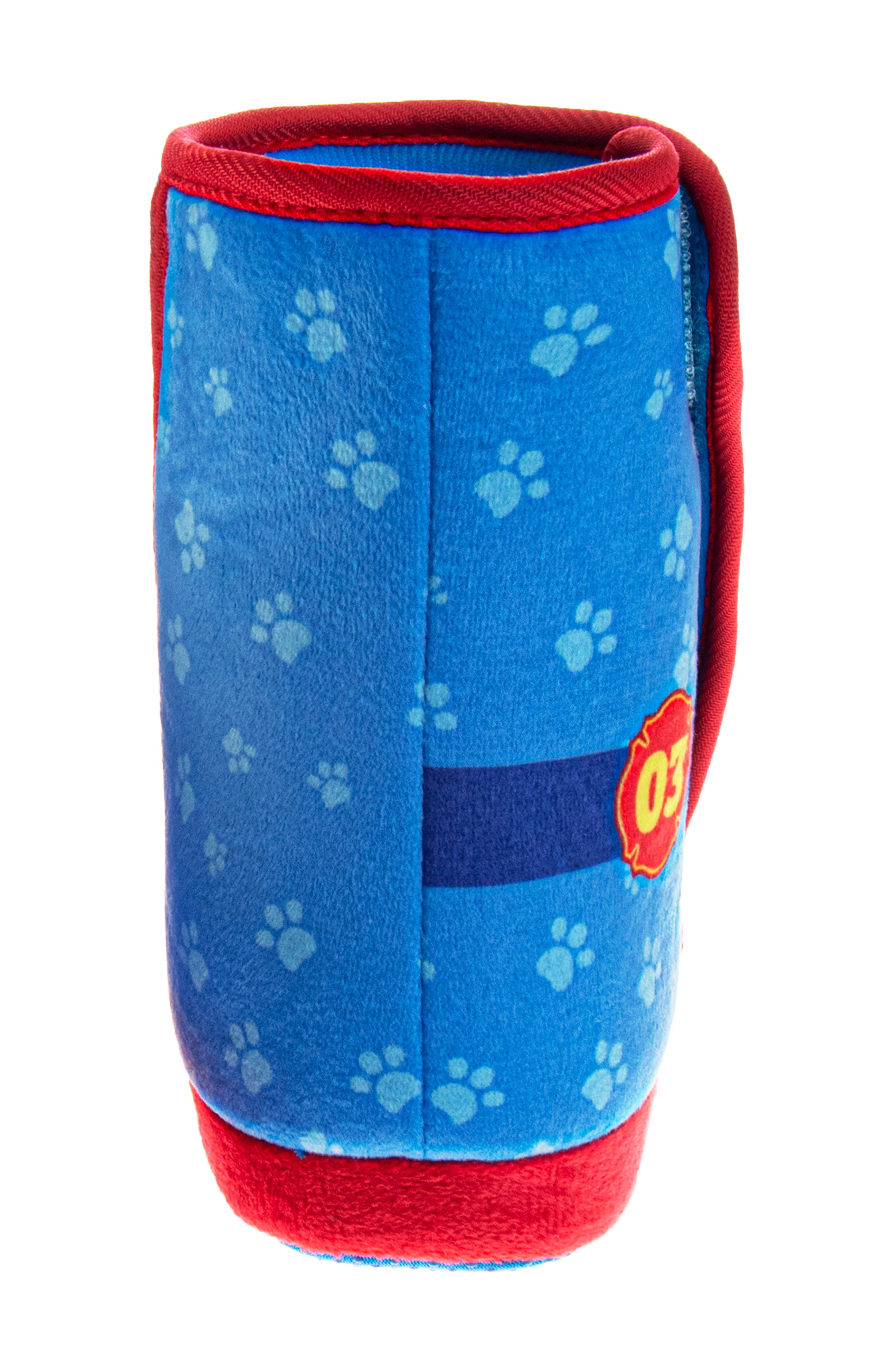 Kids' Paw Patrol Slipper Boot, Alternate, color, BLUE/RED