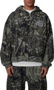 Good For Nothing Boxy-Fit Zipped Icarus Hoodie