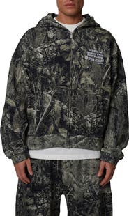 Good For Nothing Boxy-Fit Zipped Icarus Hoodie