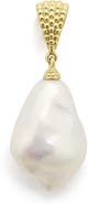 LAGOS Luna Baroque Pearl Pendant Charm