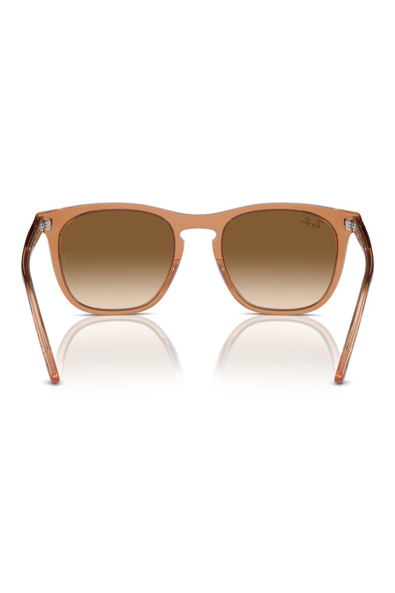 53mm Square Sunglasses, Alternate, color, TRANSPAREN