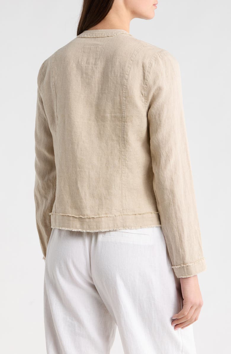 Tommy Bahama Two Palms Patch Pocket Linen Jacket, Alternate, color, Natural