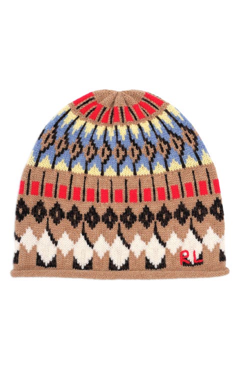 Chunky Fair Isle Beanie