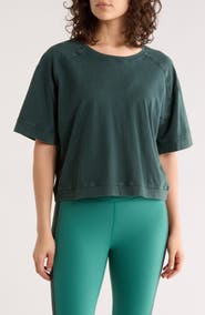 Z by Zella Vintage Wash Boxy Tee