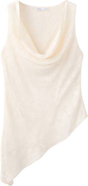 MANGO Mara Jacquard Asymmetric Top