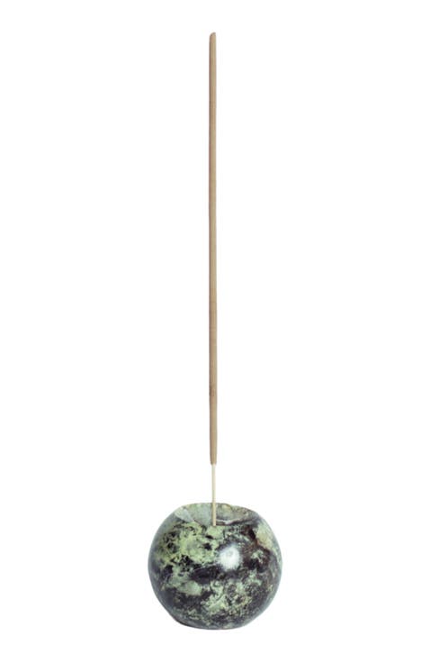 Gemstone Sphere Incense Holder