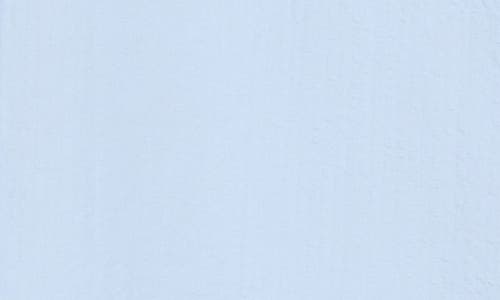 14th & Union Seersucker Short Sleeve Cotton Button-up Shirt In Blue Skyway